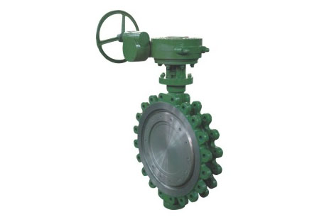 美標三偏心蝸輪蝸杆傳動(dòng)凸耳對夾式蝶閥 美標三偏心蝸輪蝸杆傳動凸耳對(duì)夾式蝶(dié)閥